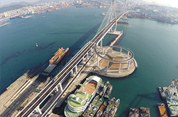 Busan Harbor Bridge(Via) 전경