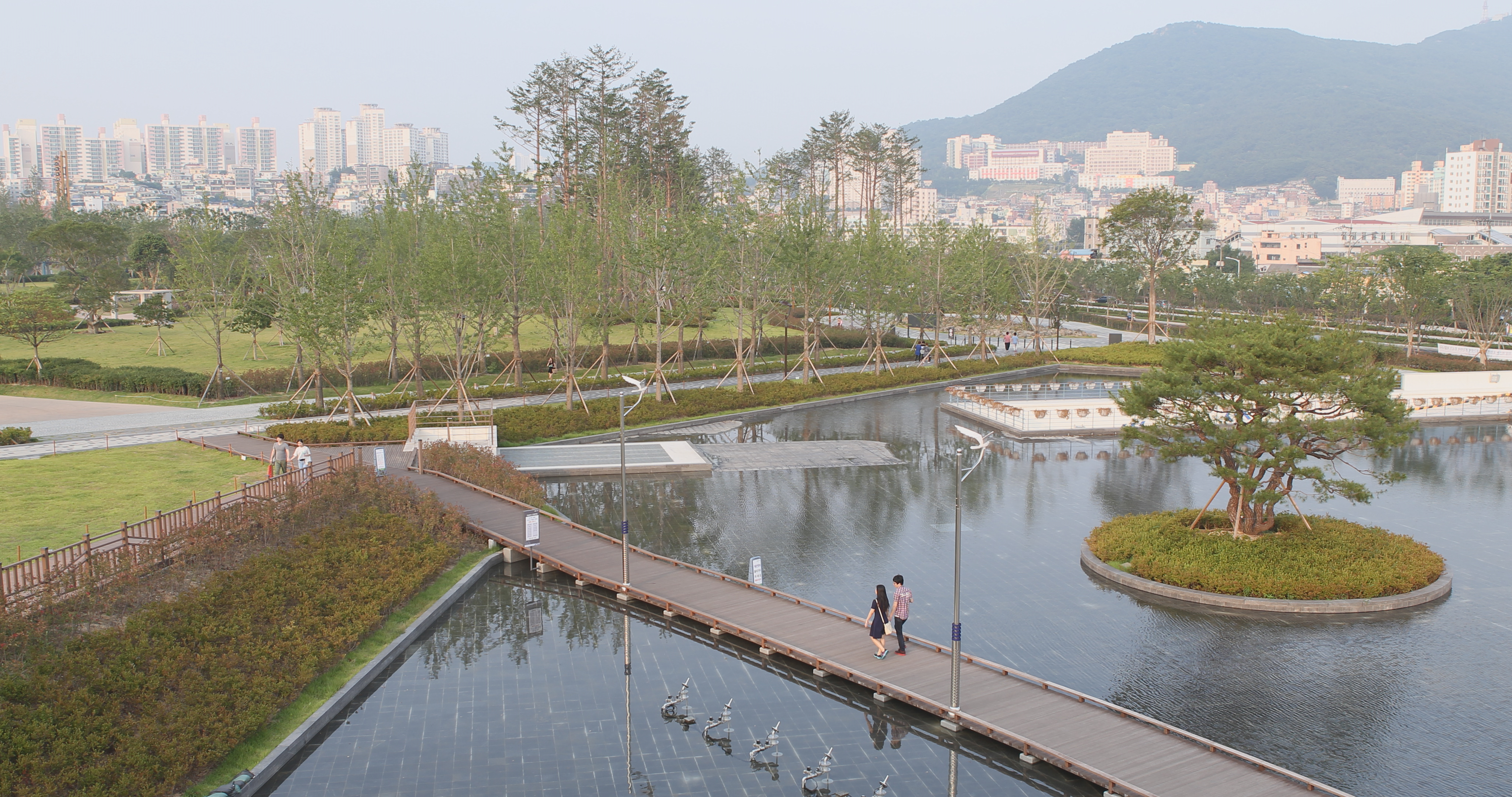 Busan Citizen Park landscape