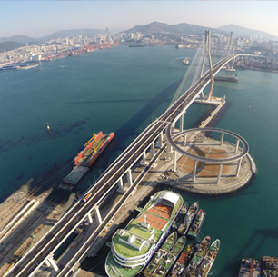 Busan Harbor Bridge(Via) 대표사진